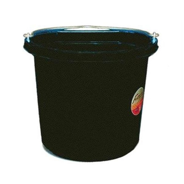 Fortress Industries Llc Fortex Industries Inc Flat Back Bucket Fb-124- Black 24 Quart - FB-124 BLACK 380606